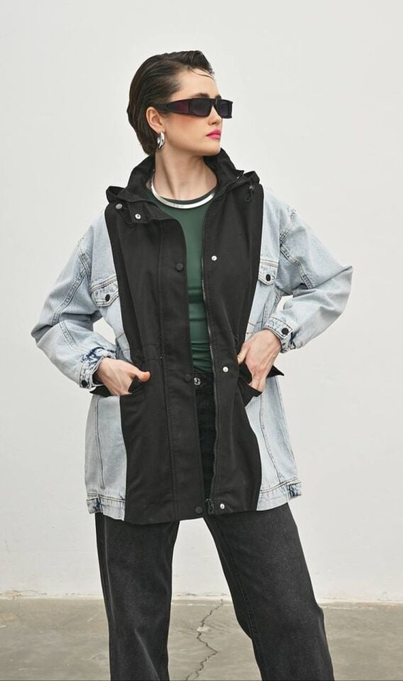 Tasarım Denim Ceket