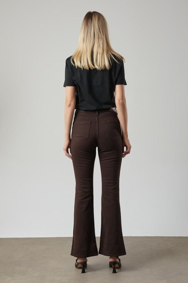 Acı Kahverengi İspanyol Jean